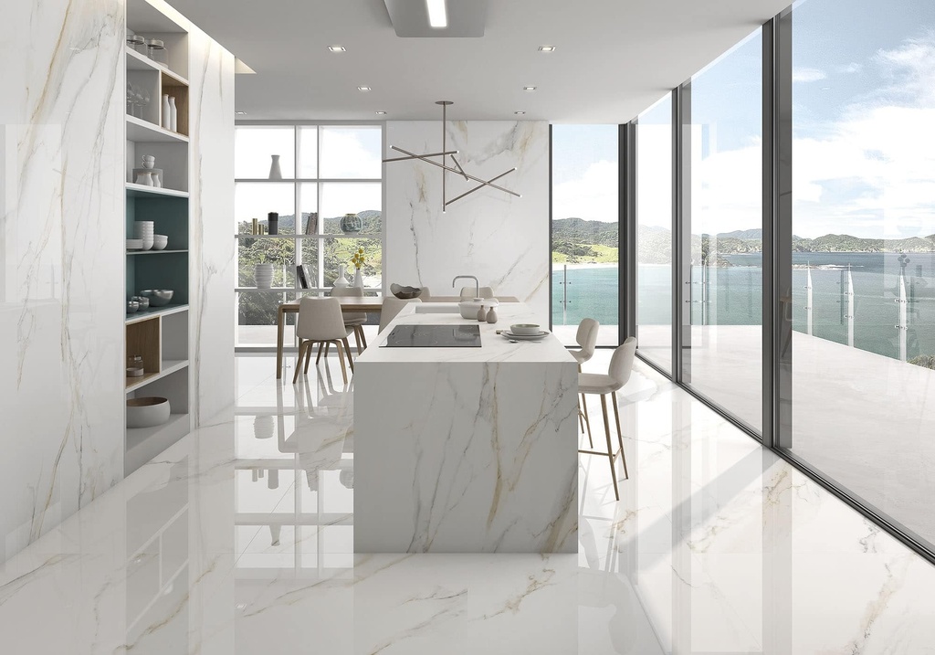 [MAT-ARKLAM-ATLANTIS-GOLD-POLISHED-1600-X-3200-12MM] Porcelaine — Atlantis Gold Polished 1600 x 3200 - 12mm