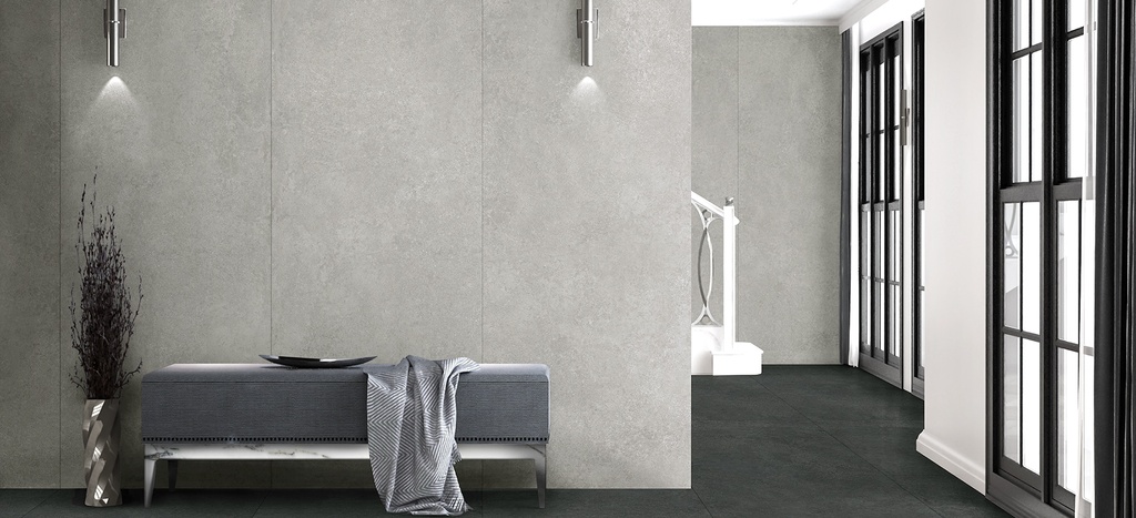 [MAT-ARKLAM-ATRIUM-GREY-NATURAL-1200-X-3000-6MM] Porcelaine — Atrium Grey Natural 1200 x 3000 - 6mm