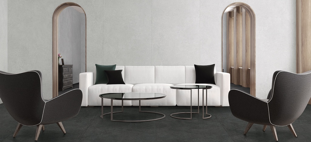 [MAT-ARKLAM-ATRIUM-PEARL-NATURAL-1200-X-3000-6MM] Porcelaine — Atrium Pearl Natural 1200 x 3000 - 6mm