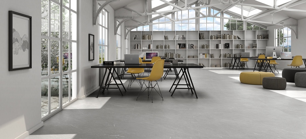 [MAT-ARKLAM-AVENUE-ASH-SILK-1200-X-3000-6MM] Porcelaine — Avenue Ash Silk 1200 x 3000 - 6mm