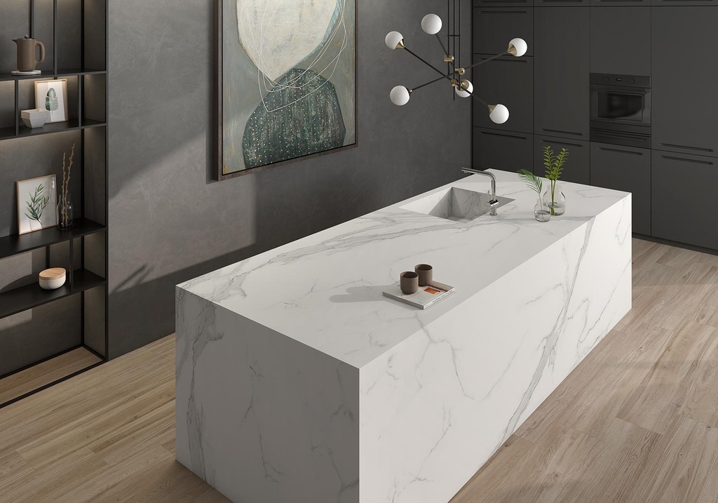 Porcelaine — Estatuario Hond 1200 x 3000 - 20mm