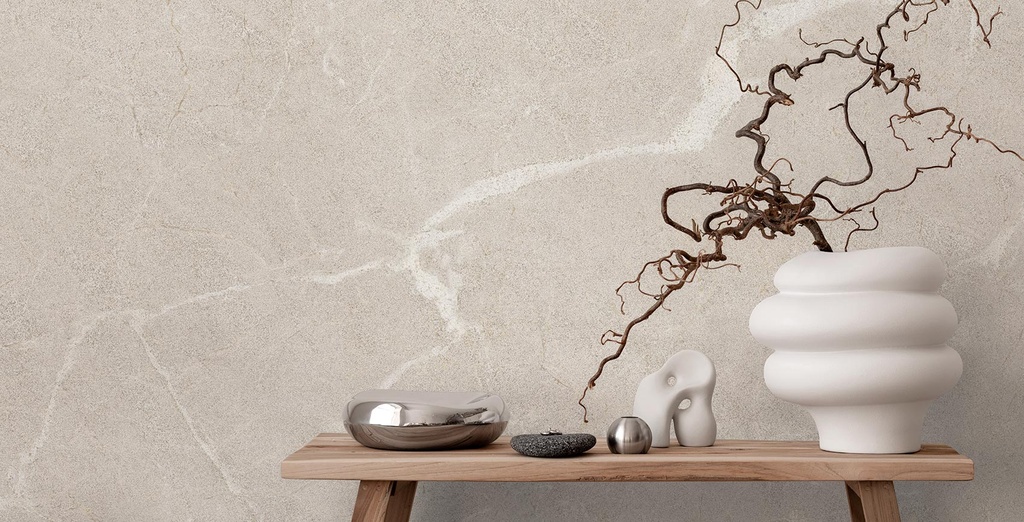 Porcelaine — Gris Levante Natural 1200 x 3000 - 6mm
