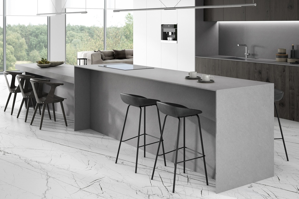Porcelaine — Mirage Grey Hammered Bush 1600 x 3200 - 12mm