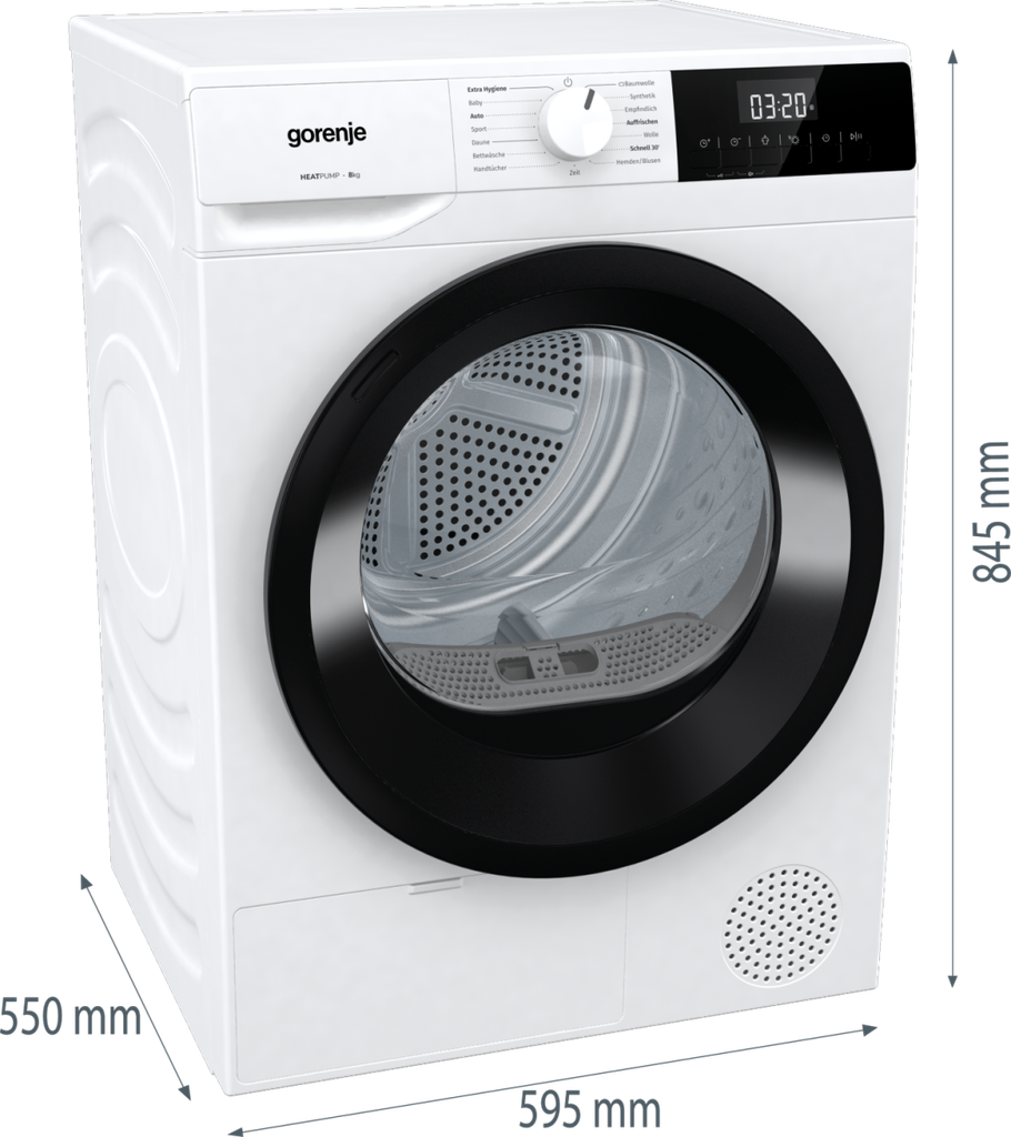 [GORENJE-WAVEDHNE82] DRYER DHLE802U WaveDHNE82 GOR